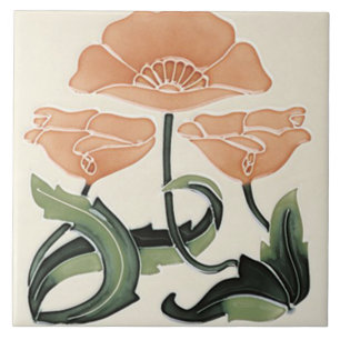 Azulejo art nouveau estilo lareira decorativa