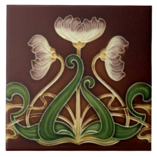 Azulejo art nouveau estilo lareira decorativa