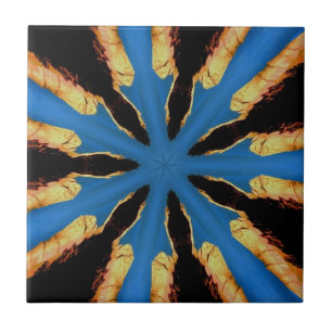 azulejo azul negrito