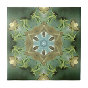 Azulejo Backsplash da Cozinha/Cores Verdes do Kal