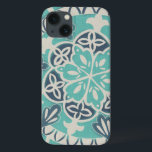 Azulejo Batik Azul I<br><div class="desc">Floral</div>