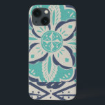 Azulejo Batik Azul IV<br><div class="desc">Floral</div>