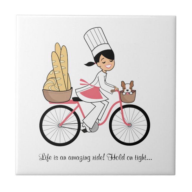 Azulejo bonito dos desenhos animados (Frente)