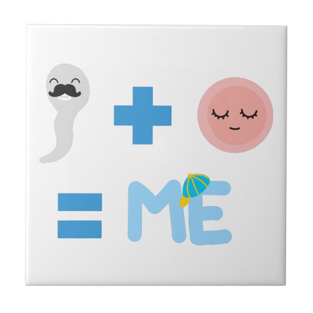 azulejo branco (4,25" x 4,25") (Frente)