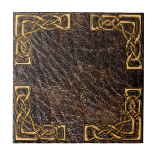 Azulejo celta do couro e do ouro