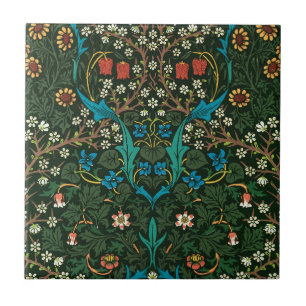 AZULEJO CERAMIC COM WILLIAM MORRIS "TULIPS"
