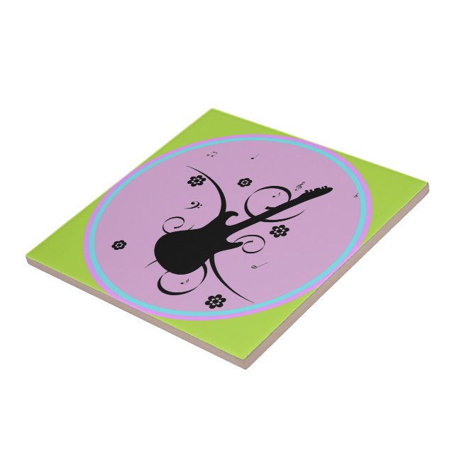 Azulejo Cerâmica de Violão (Lateral)