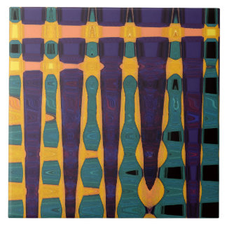 Azulejo cerâmico africano Impressão