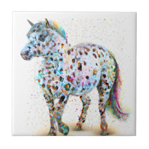 Azulejo Cerâmico Appaloosa Pony