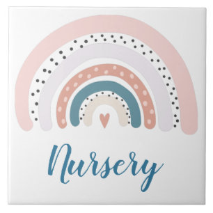 Azulejo cerâmico - Bolinhas modernas de arco-íris