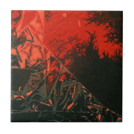 Azulejo cerâmico de abstrato