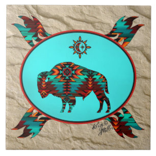 Azulejo Cerâmico de Buffalo Sudoeste