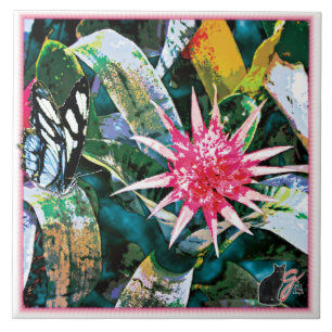 Azulejo cerâmico de carne picada