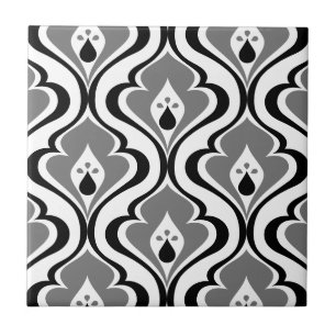 Azulejo cerâmico de cor branca-branca-retrorada