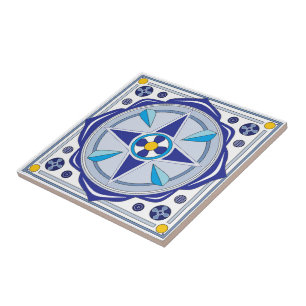 Azulejo cerâmico de estilo italiano