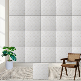 Azulejo cerâmico de mármore branco Elegante