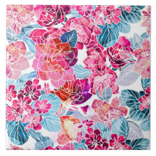 azulejo cerâmico de padrão sem costura