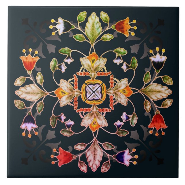 Azulejo cerâmico Décor - Fiori (Frente)