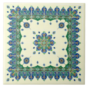 Azulejo Cerâmico Decorativo Boho