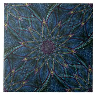 Azulejo Cerâmico Decorativo Do Teto De Várias Core