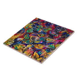 Azulejo cerâmico do Mar de Fairytale