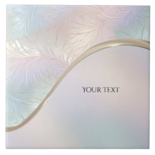 Azulejo cerâmico moderno e iridescente Abstrato