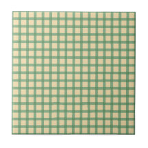 Azulejo cerâmico, Pequeno-WINDOWPANE-VERDE
