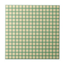 Azulejo cerâmico, Pequeno-WINDOWPANE-VERDE