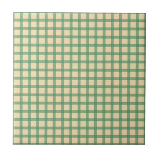 Azulejo cerâmico, Pequeno-WINDOWPANE-VERDE
