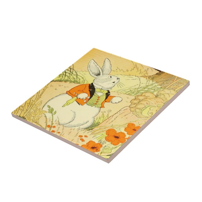 Azulejo Cerâmico Peter Rabbit (Lateral)