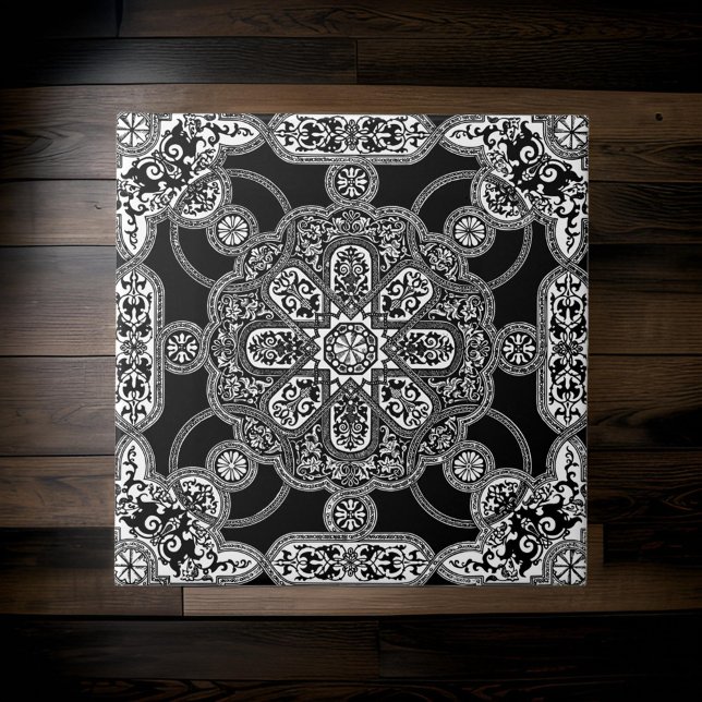 Azulejo cerâmico romano antigo (Criador carregado)