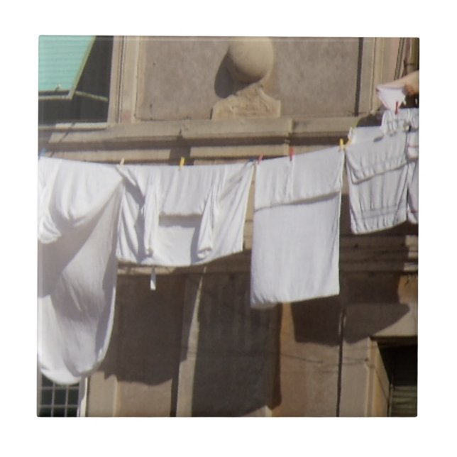 Azulejo cerâmico, roupa (Frente)