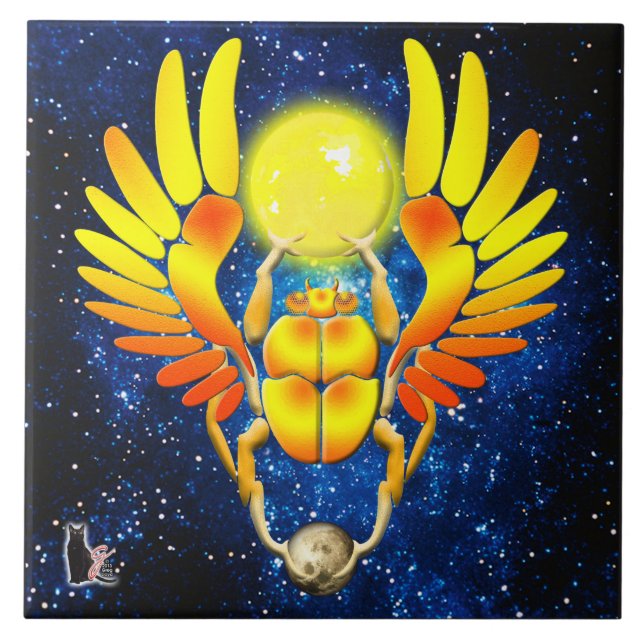 Azulejo Cerâmico Scarab (Frente)