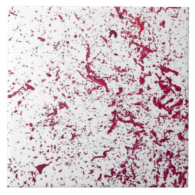 Azulejo cerâmico - Tinta aparada (Frente)