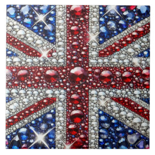 Azulejo com a Design moderna British Colors