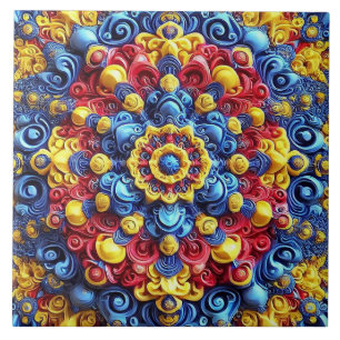 Azulejo com a Design moderna da romeno Colors