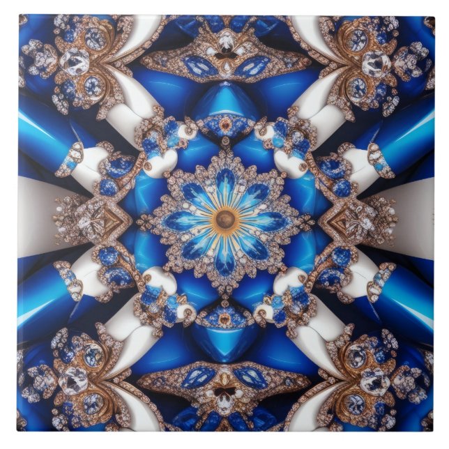 Azulejo com cores argentinas Design moderna (Frente)