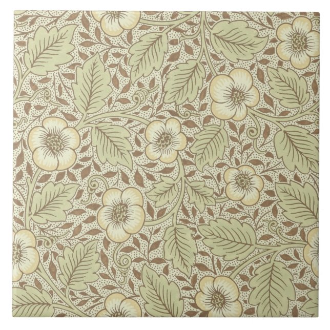 Azulejo com design do papel de parede por William (Frente)