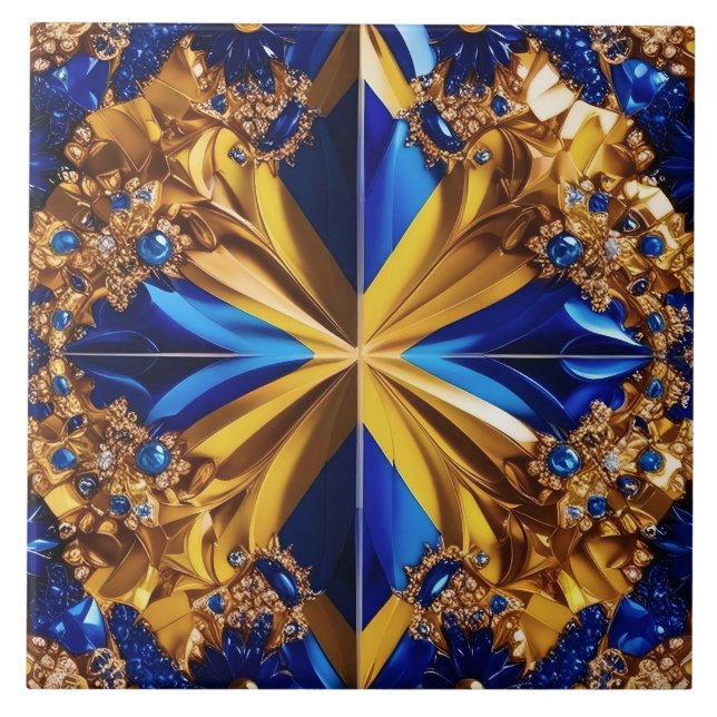 Azulejo com Suecia Cores moderna (Frente)