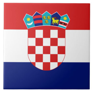 Azulejo croata da bandeira