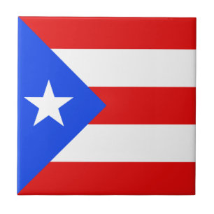 Azulejo da bandeira de Puerto Rico