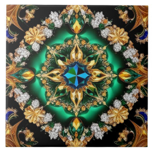 Azulejo da Design moderna das Cores Brasileiras