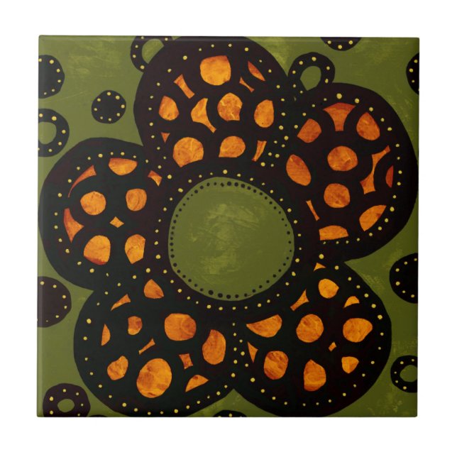 Azulejo da flor (Frente)