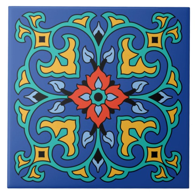 Azulejo da Ilha Catalina Vintage (Frente)