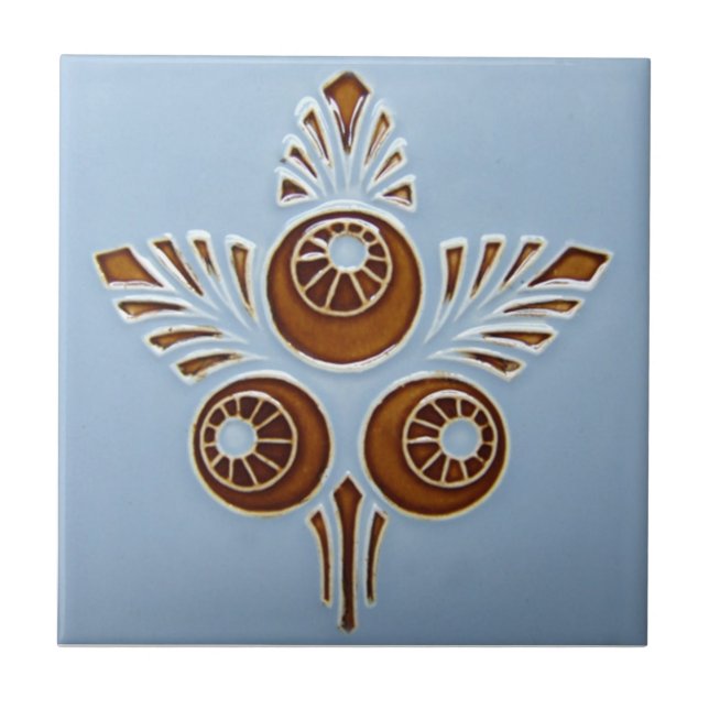 Azulejo da reprodução do art deco AD002 (Frente)