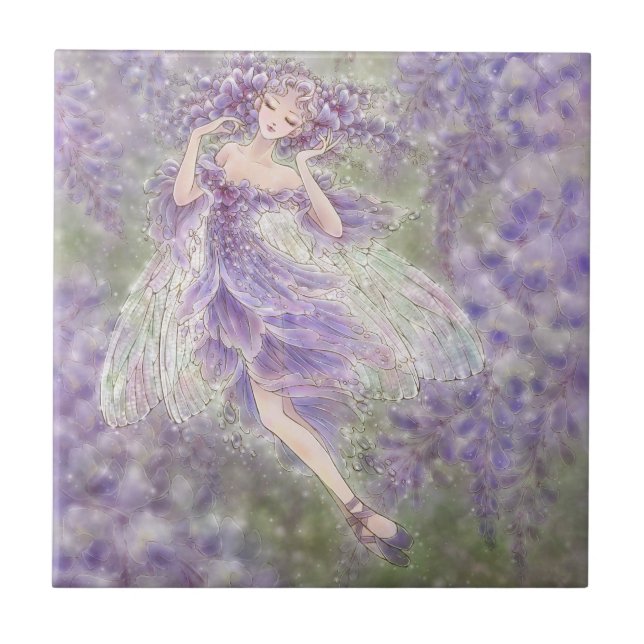 Azulejo das glicínias (Frente)