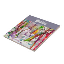 azulejo de arte "Acredite"