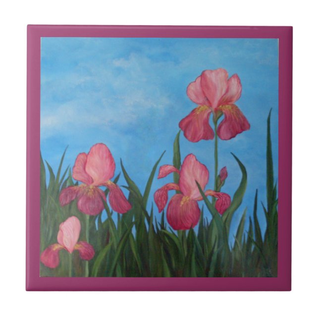 Azulejo de Borda Iris (Frente)