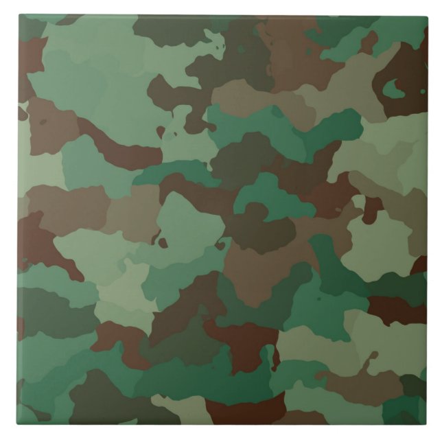azulejo de camuflagem militar (Frente)