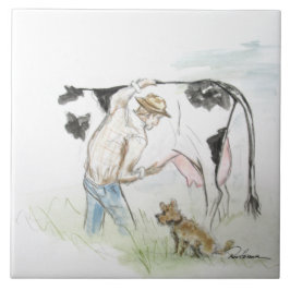 Azulejo de cerâmica